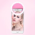 thumbnail image 2 of Selfie LED Light Ring Flash Fill Clip Camera For I-Phone, 2 of 8