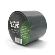 Guffaw - Professional Grade Gaffer Tape for Musicians, Commercial Use, Electrical Cords - Width 4 inches, Length 33 Yards - Matte Cloth Gaffers Tape for Securing Cables, Upholstery & Bookbinding (2pk)