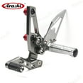 thumbnail image 6 of Arashi (Version 2.0) Rearsets for Triumph Speed Triple 1050 2011 - 2015 2012 2013 2014 Motorcycle Accessories Adjustable Footrests Foot Pegs Rear Sets Gray, 6 of 6
