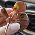 thumbnail image 5 of Pilot Car Air Fresheners - Bear Duck Airplane Cars Diffuser Rotating Propeller, Air Outlet Vent Fresheners, Cute Air Freshener with 2 Packs Replacement Tablets Creative Car Perfume, 5 of 12
