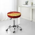 thumbnail image 7 of Lsque Red Gold Glitter Round Bar chair cushion covers Velvet Fabric Premium Comfort Protects from Scratches and Stains for 14-17 Inch Chair- 13 inch, 7 of 7