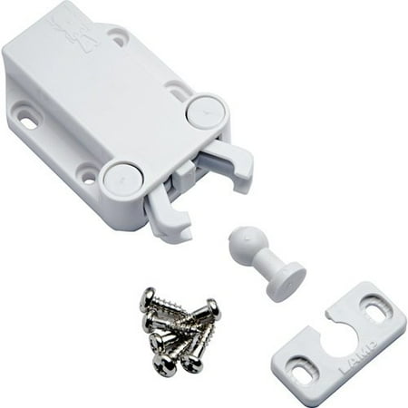 - Sugatsune LAMP Non-Magnetic Touch Latch Safe Push Latch, White
