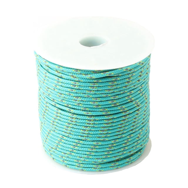 Reflective 2mm 3 Strand Core Outdoor Camping Rope Parachute Cord Lanyard Tent Multifunction Corda ,Easy to Use