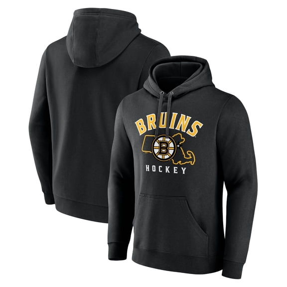 Men's Black Boston Bruins Proclamation Pullover Hoodie
