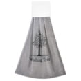 thumbnail image 7 of Haosy 2 Pack Kitchen Wash Cloths with Hanging Loops Absorbent Absorbent Quick Drying Hand Towels, Wishing Tree, 7 of 7