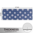 thumbnail image 5 of Kitchen Rugs Sets Of 2,Dark Blue Sun Moon Star Pattern Anti Fatigue Kitchen Mat Rugs Non Slip Washable,Decorative Kitchen Floor Mats for Kitchen,Sink,Laundry,17"X47", 5 of 5