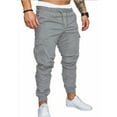 thumbnail image 4 of PENGXIANG Men‘s Cargo Pants Casual Joggers Sports Drawstring Trousers Sweatpants, 4 of 5