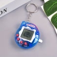 thumbnail image 4 of 1 PCS Electronic Pet Machine Virtual Pet Handheld Mini Game Console-Blue, 4 of 6