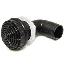 TH Marine Boat Thru Hull Fitting TH-1590AFD | 90 Degree w/ Strainer