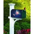 thumbnail image 4 of Mailbox Cover Magnetic Mailbox Wraps, Beautiful Outer Space Planet Mailbox Covers Standard Size 18x21 Inch Mail Wrap Post Letter Box Decoration for Outdoor Gardern Yard, 4 of 6