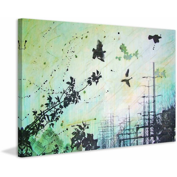 Marmont Hill "Auspex" by Tracy Silva Barbosa Painting Print on Canvas