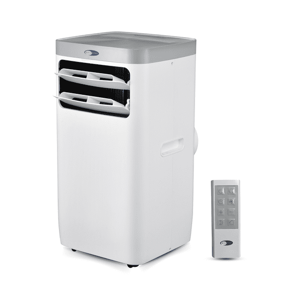Whynter Portable Air Conditioner, Dehumidifier, and Fan 400 sq ft Efficiency 11,000 BTU (6,800 BTU SACC) ARC-115WG