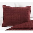 thumbnail image 2 of Kenneth Cole Reaction Home Paysage Taie d'Oreiller Matelassée Standard Vison, 2 of 2