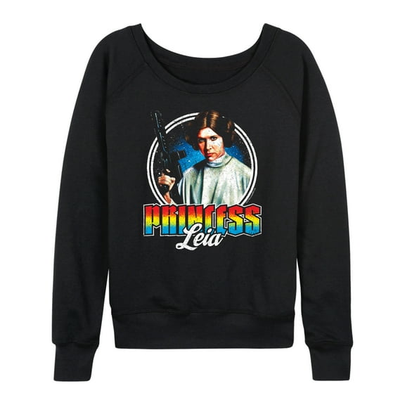 Star Wars - Princess Leia - Women's French Terry Pullover Sweatshirt