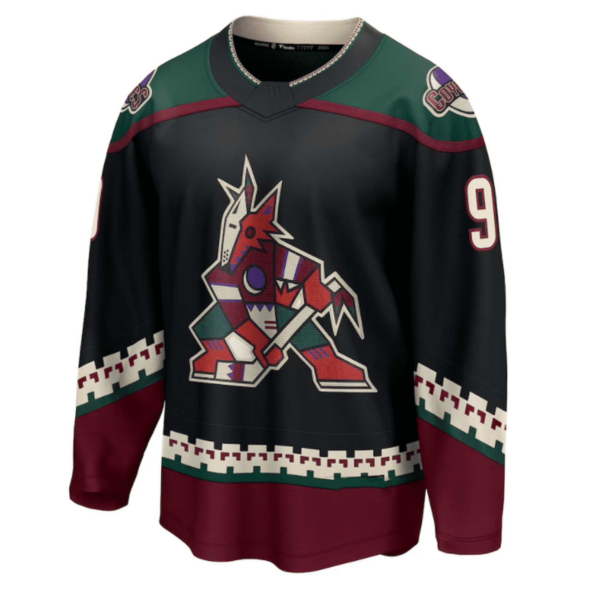Men Women Hockey Jersey Arizona Coyotes KELLER 9 VALIMAKI 4 MACCELLI 63 Youth Sport Player Jersey Walmart
