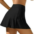 thumbnail image 7 of Attraco Womens Swimming Skirt Swim Shorts with Side Pockets Bathing Suit High Waist Swimsuit Bottoms, 7 of 7