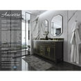 thumbnail image 2 of Ancerre Designs Aspen 60" Transitional Wood Bathroom Vanity Set in Black Onyx, 2 of 15