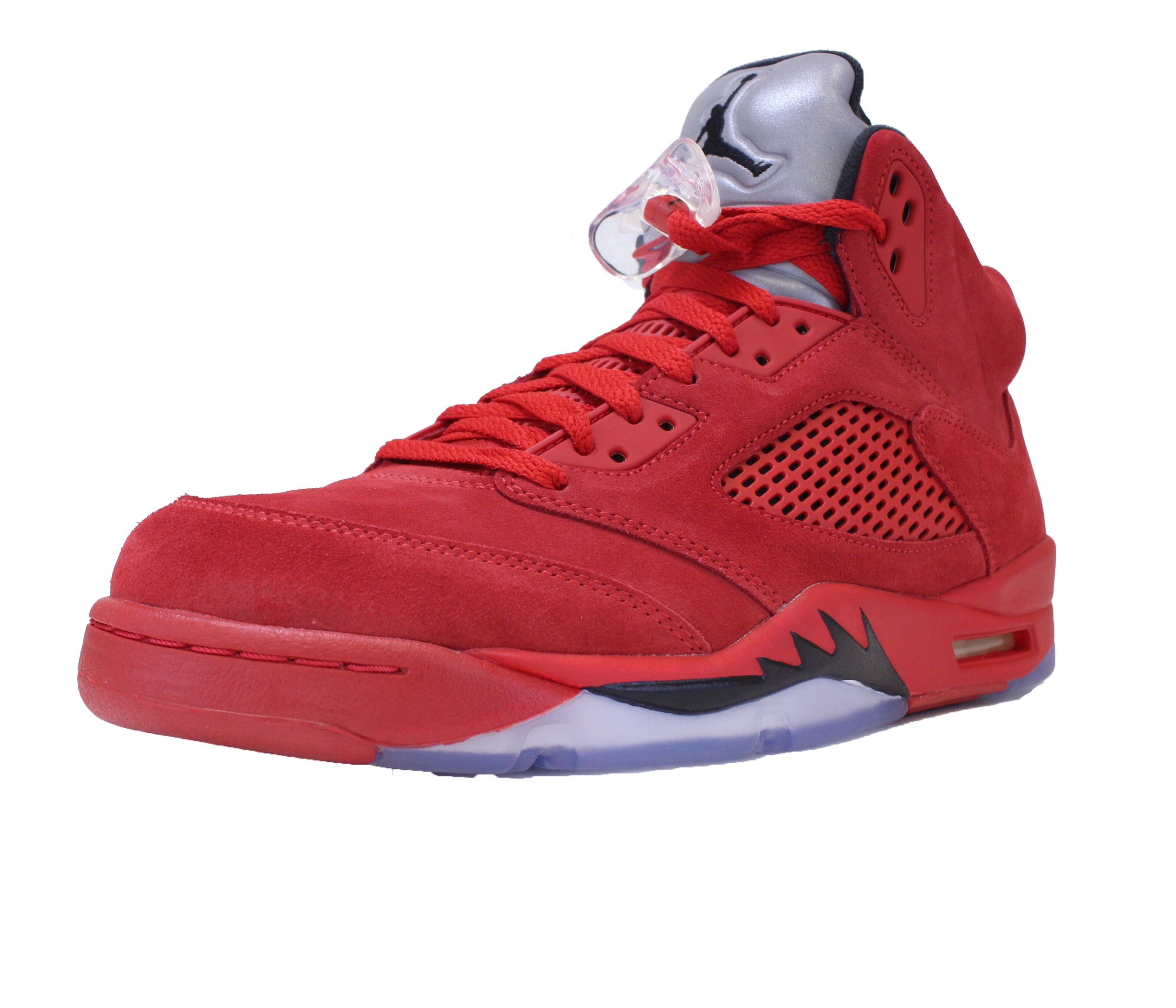jordan red basketball shoes