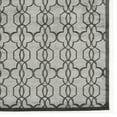 thumbnail image 3 of Platinum Iron Gate Grey Rug 8x11 Modern Geometric Design 100% Polyester, 3 of 3
