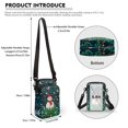 thumbnail image 6 of HELLHERO Messenger Bag for Men, Women Outdoor Travel Daily Use Snowman Women Crossbody Bag Double Layer, 6 of 7