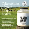 thumbnail image 6 of NAKED Strawberry Whey Protein - All Natural Grass Fed Whey Protein Powder + Dried Strawberries + Coconut Sugar- 5lb Bulk, GMO-Free, Soy Free, Gluten Free. Aid Muscle Growth & Recovery - 61 Servings, 6 of 10