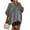 Gray, variant on Women Oversized Cardigan Sweaters Short Sleeve Button Down Casual Lightweight Loose Knit Cardigans