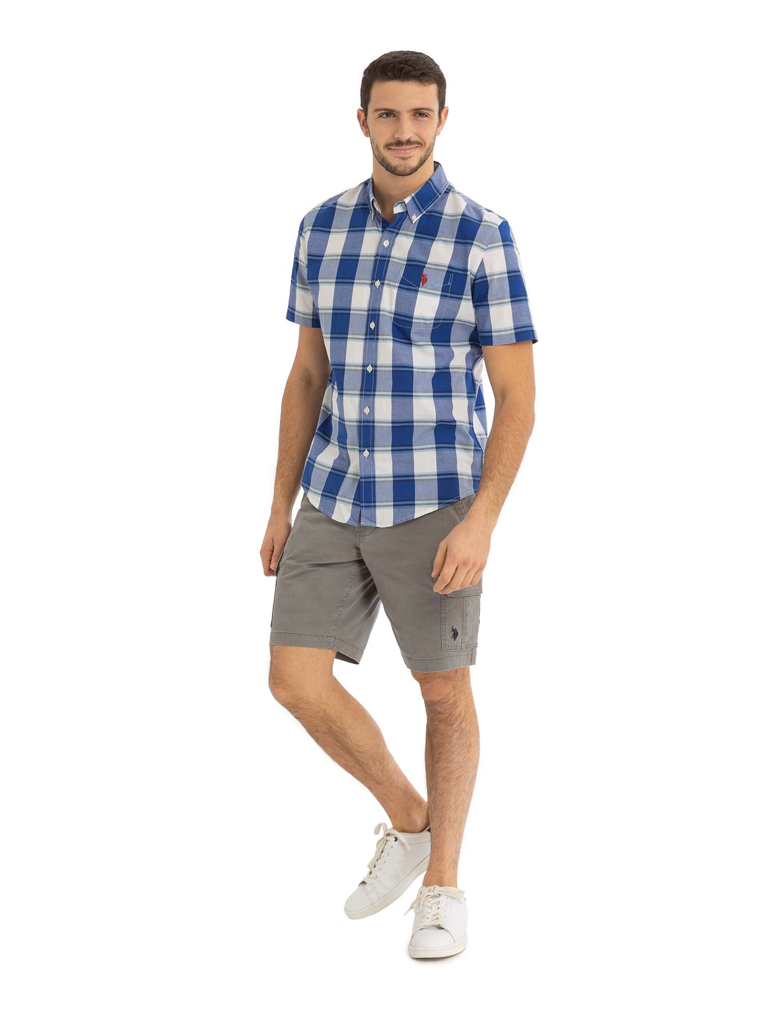 U.S. Polo Assn. Men's Short Sleeve Buttondown Shirt