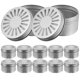 thumbnail image 1 of 12pcs Empty Air Freshener Box Aluminum Aroma Diffuser Box Household Aroma Diffuser With Hollow Lid, 1 of 4