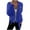 Blue, variant on KIHOUT Women's Long Sleeve Warm Jacket Women Long Sleeve Open Front Short Cardigan Suit Jacket Coat Top