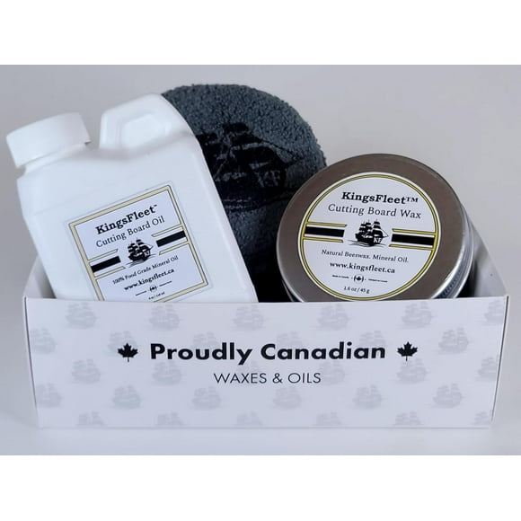 KingsFleet™ - Cutting Board Care Starter Kit