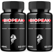 BioPeak for Men Male Wellness Supplement Bio Peak 120 Capsules