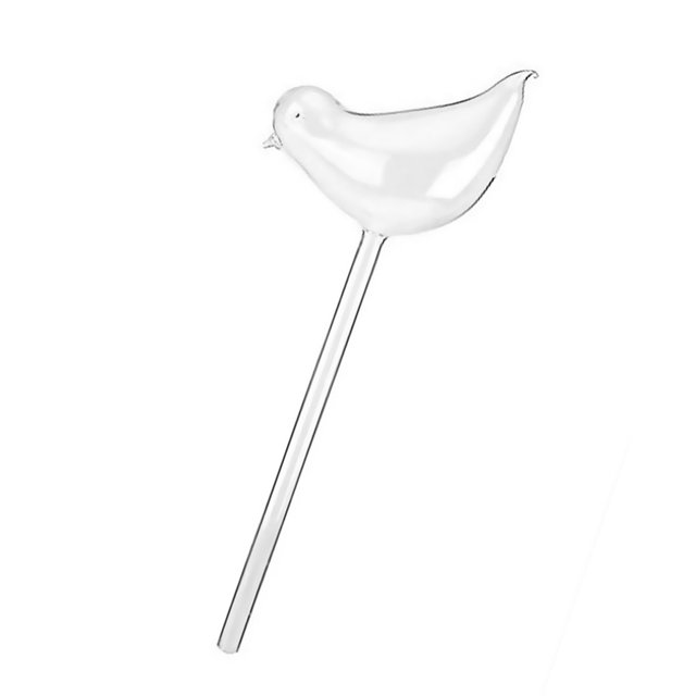 Ounissouiy Sistema de riego por goteo automático Bird Star Design Riego automático Plantas Flor Bebederos de interior Botella Riego por goteo Jardín y Patio Pequeña ave