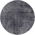 thumbnail image 1 of Ahgly Company Indoor Round Mid-Century Modern Plum Purple Oriental Area Rugs, 8' Round, 1 of 6