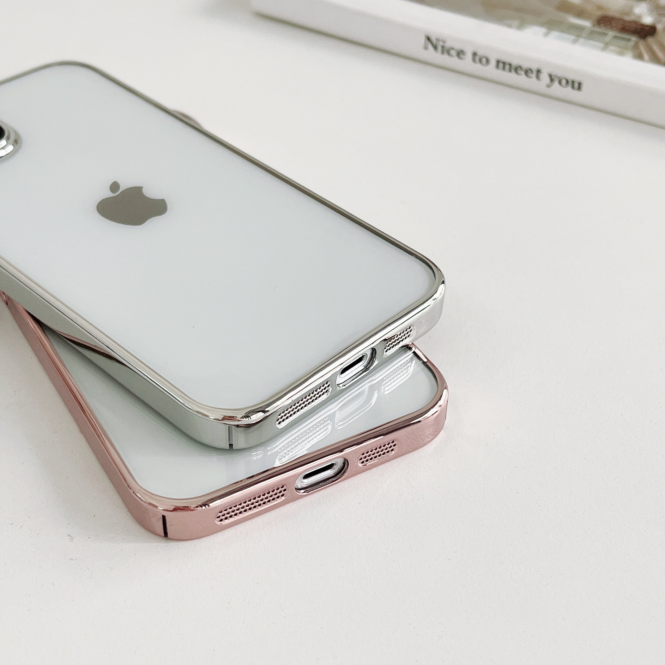 ZBCLV for iPhone 11 6.1 Trunk Case,Fashion Box Design Cute Clear  Transparent Gold Square Corner Sof…See more ZBCLV for iPhone 11 6.1 Trunk