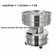 thumbnail image 2 of Powder Vibrating Sieving Machine Spray Powder Screen Sieve Shaker 300MM Screen Electric Stainless Steel Screening Machine ,Wear Resistant, 2 of 2