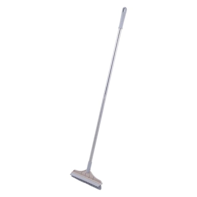Cepillo para fregar suelos Wosthever 2 en 1 Limpieza profunda Gris Blanco 126 cm