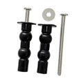 thumbnail image 2 of Juego de 2 tornillos y pernos para asiento de inodoro. Fácil instalación. Accesorios de alta fiabilidad. Doble bola brillante, 2 of 9