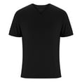 thumbnail image 5 of fatyb Men's Casual T-Shirts Summer V Neck Basic Tee Tops Short Sleeve Plain Comfortable Tshirts for Men, 5 of 6