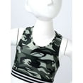thumbnail image 5 of iiniim Big Girls 2PCS Sports Outfit Camouflage Printed Crop Top with Leggings Gymnastic, 5 of 7
