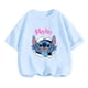 thumbnail image 3 of Lindas camisetas de Stitch, camisetas para niñas de 3 a 14 años, ropa para niñas, camisetas de manga corta para niños, ropa para niños, mono de verano, 3 of 5