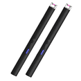thumbnail image 1 of 2pcs Usb Encendedor Eléctrico Portátil Recargable De Cocina Eo Safe Imports Negro Negro, 1 of 5
