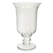 Clear Glass Pillar Candleholder