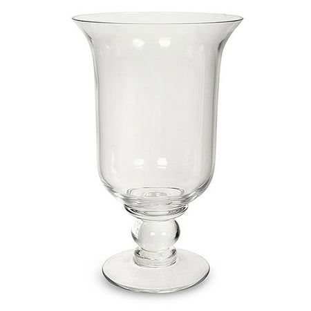 Clear Glass Pillar Candleholder