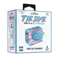 thumbnail image 7 of Liquipel Powertek Tie Dye Type-C Fast Charging Wall Charger 20W PD USB-C for iPhone, iPad, iWatch, Galaxy, Tablet, 7 of 7
