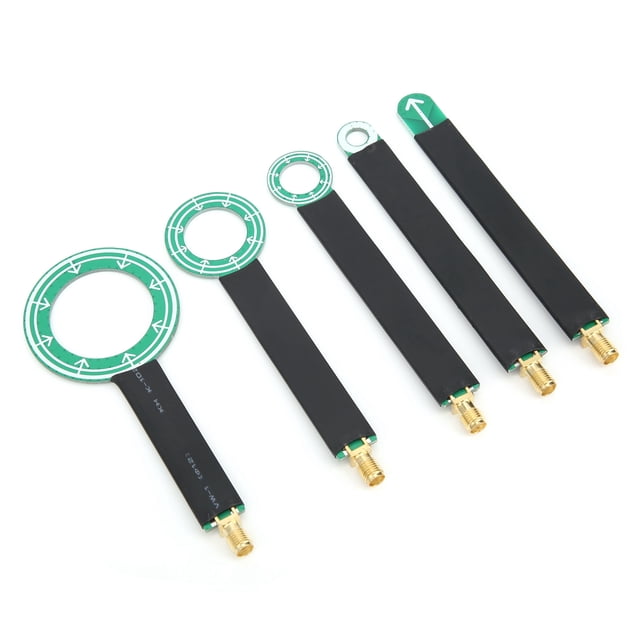 Antena De Campo Eléctrico Profesional De Herramienta De Componentes Electrónicos, Antena De Campo Magnético, Doble Lado Para Electrónica De Vehículos Radio Móvil Walkie