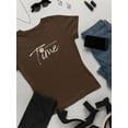 thumbnail image 3 of Good Think Take A Time T-Shirt Women -Image by Shutterstock, Female 5X-Large, 3 of 4
