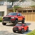 thumbnail image 3 of iYofe Ram 1500 RHO 24V 2 Seater Truck Powered Ride on with Remote Control&Bluetooth, Red, 3 of 10