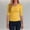 Yellow, variant on Womens V Neck T Shirts Slim Fit Half Sleeve Tops Casual Shirt (Red M/.)