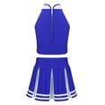 thumbnail image 2 of inhzoy Kids Girls Cheerleading Costume Outfit Tank Tops Pleated Mini Skirt Set, 2 of 6