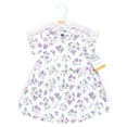 thumbnail image 2 of Hudson Baby Girls Cotton Dresses, Purple Butterfly Floral, 3T, 2 of 4